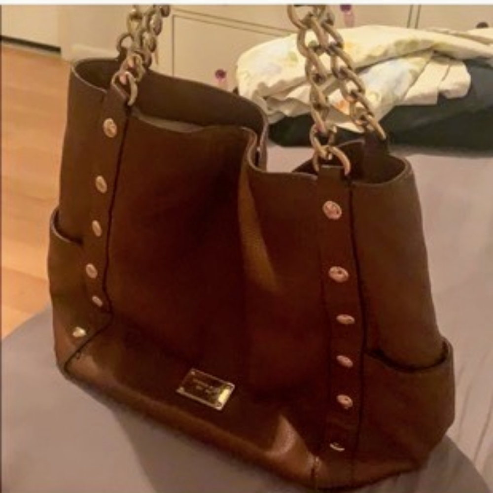 Michael Kors brown Fulton handbag - Picture 2 of 6